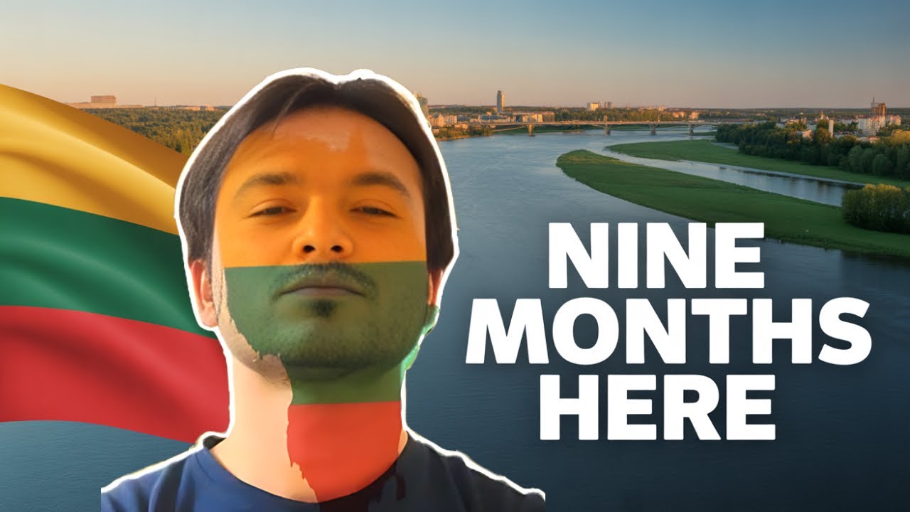 My First Night Train Tour in Kaunas, Lithuania 🌙