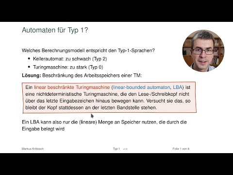 Automaten für Typ-1-Sprachen