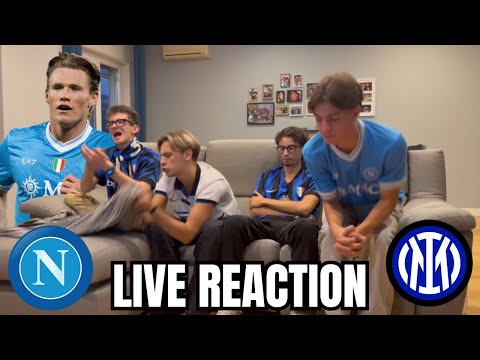 [VERGOGNA!!🤬] NAPOLI-INTER 3-1 LIVE REACTION
