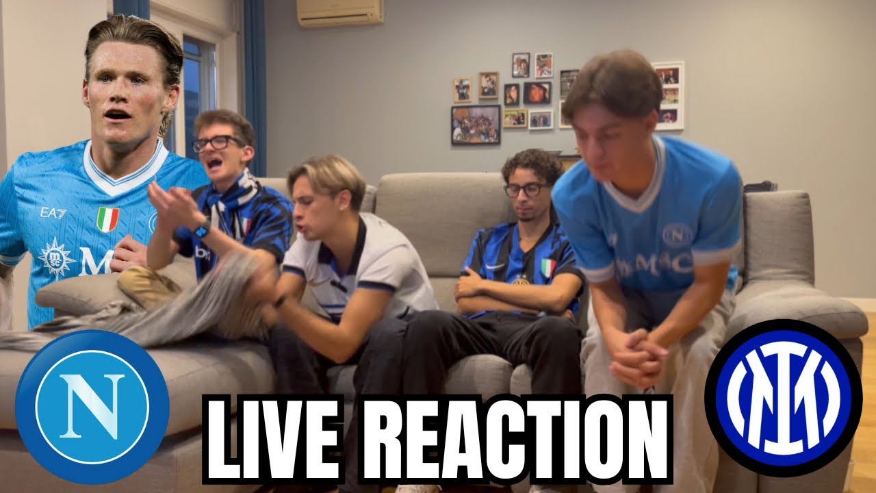 🔥 Napoli-Inter 3-1 LIVE Reaction – Epic Moments & Highlights!