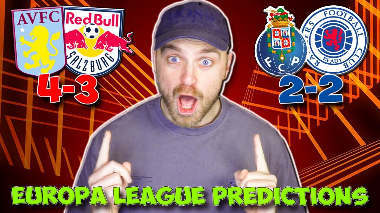 EUROPA LEAGUE WEEK 8 PREDICTIONS & TIPS | ASTON VILLA VS SALZBURG & FC PORTO VS RANGERS!