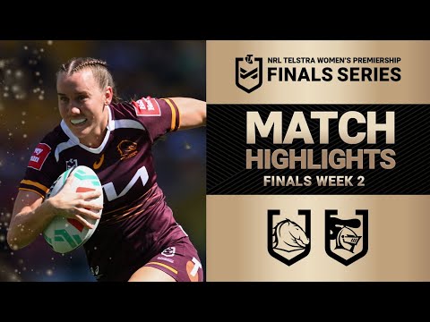 2025 NRLW Match Highlights | Broncos v Knights | Finals Week 2
