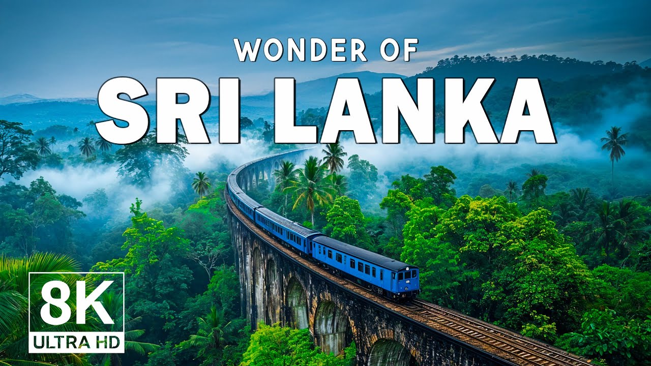 Sri Lanka's Wonders: Top Must-See Places in 4K 🌴