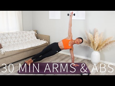 30-Minute At-Home Pilates Arms & Abs Workout