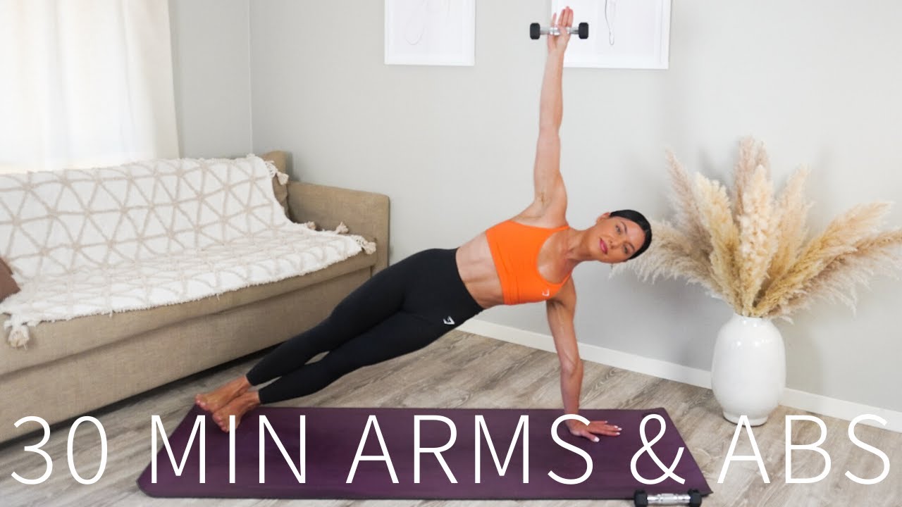 30-Minute At-Home Pilates Arms & Abs Workout