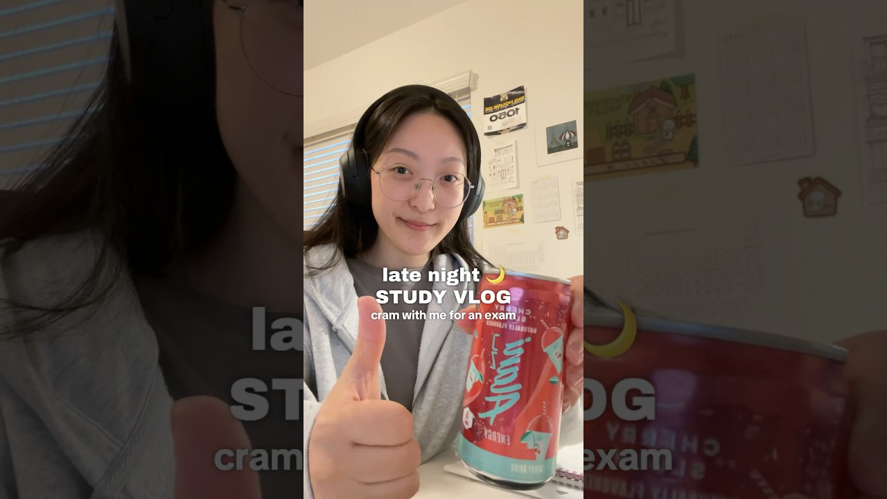 Late-Night Study Session with Me 🫠