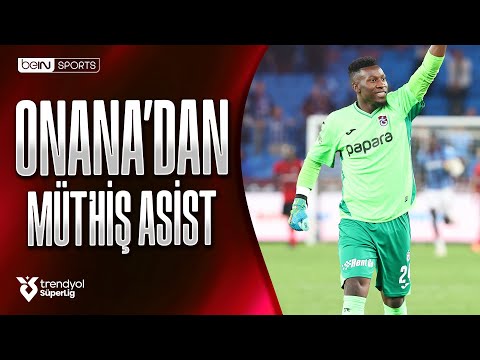 Asist Andre Onana'dan, Gol Paul Onuachu'dan | Trabzonspor - Gaziantep FK | Trendyol Süper Lig