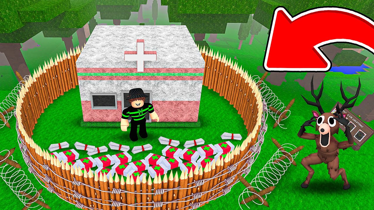 Built the Ultimate Hospital Base in 99 Nights 🌲