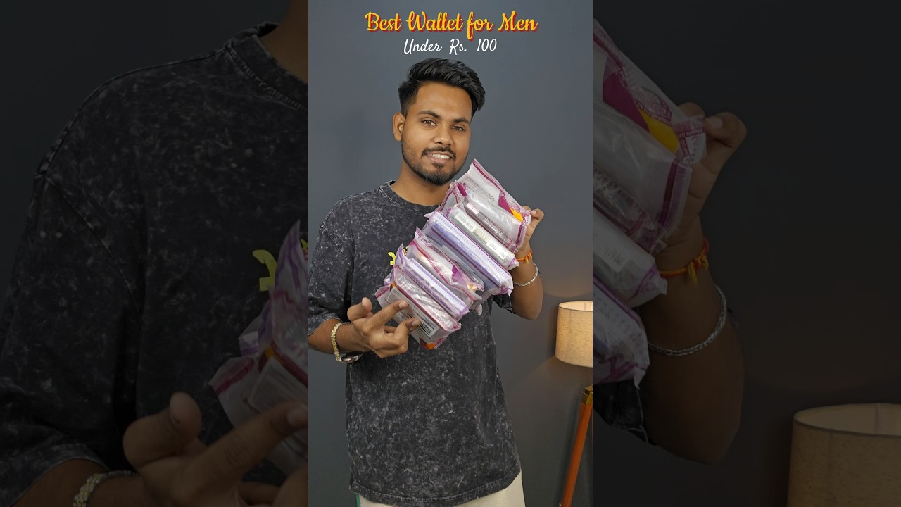 Top Men’s Wallets Under ₹100 💼
