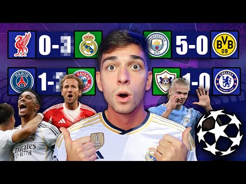 UEFA Champions League *MATCHDAY 4* Prediction