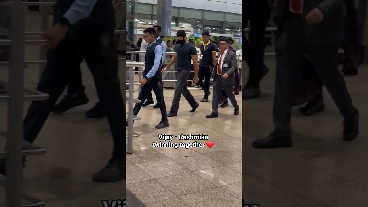 Vijay Devarakonda & Rashmika Mandanna Twin in Style! ❤️ #Shorts