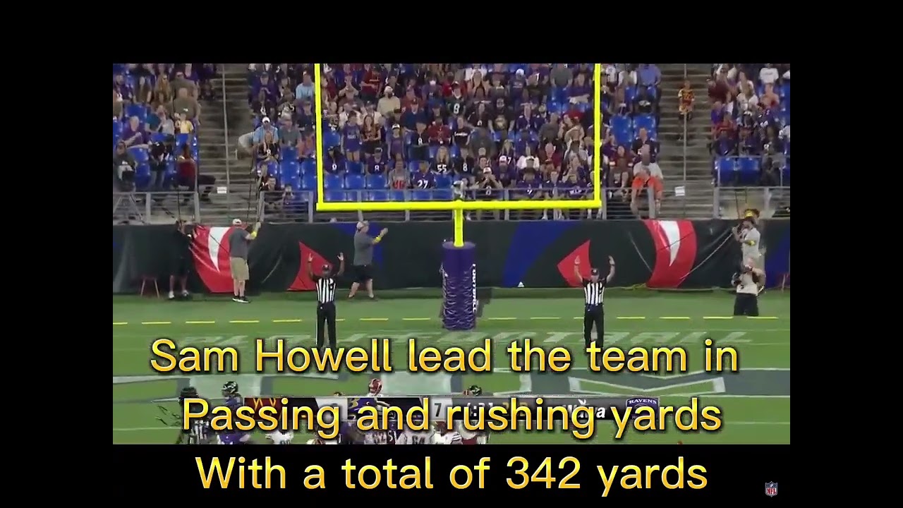 Commanders vs Ravens: Complete Game Highlights, Scores & Key Stats π