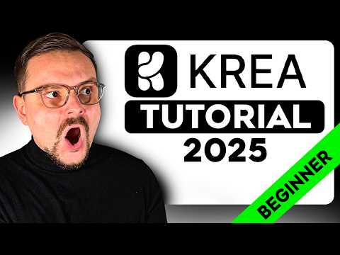 Krea AI Tutorial - 2025 | New Updates | How to Use Krea AI - For Beginners