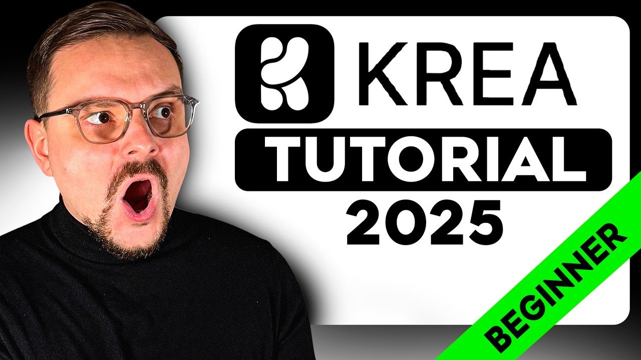 Krea AI Tutorial - 2025 | New Updates | How to Use Krea AI - For Beginners