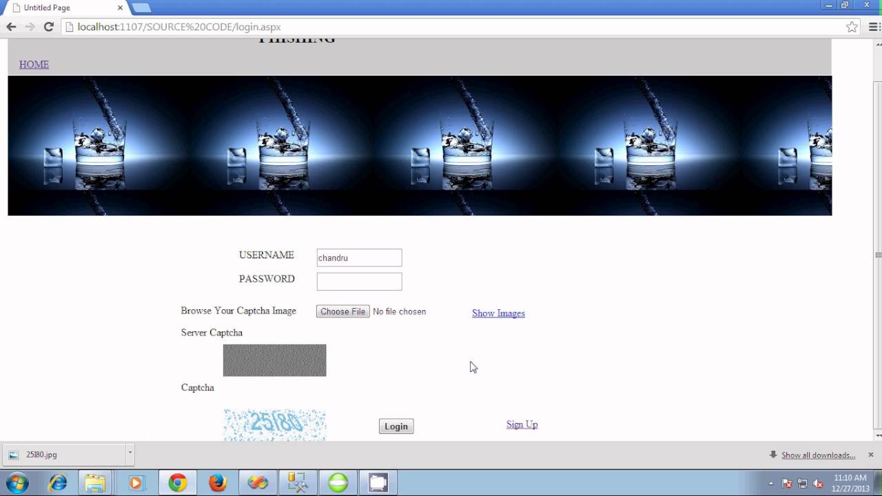 Secure Your Website from Phishing with Visual Cryptography | ASP.NET & C# Final Year Project 🔐