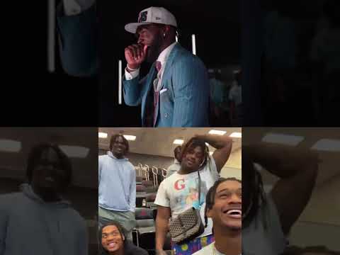 Will Anderson Jr.'s Alabama teammates showing support #shorts #nfldraft2023