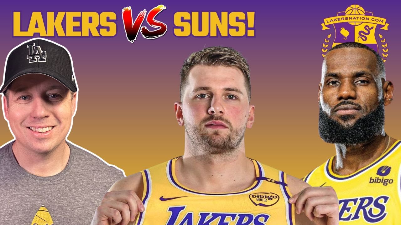 Lakers vs Suns LIVE: Watch & React! π