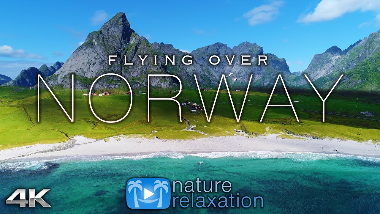 Flying Over Norway in 4K UHD 🌄 (Relaxing Drone Film)