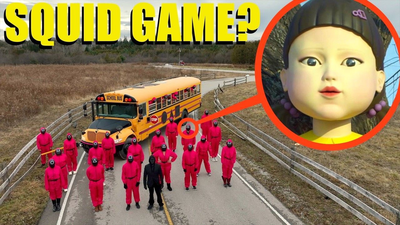 Avoid the Squid Game School Bus! 🚍