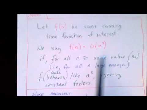 Lecture 58/65: Time Complexity and Big-O Notation