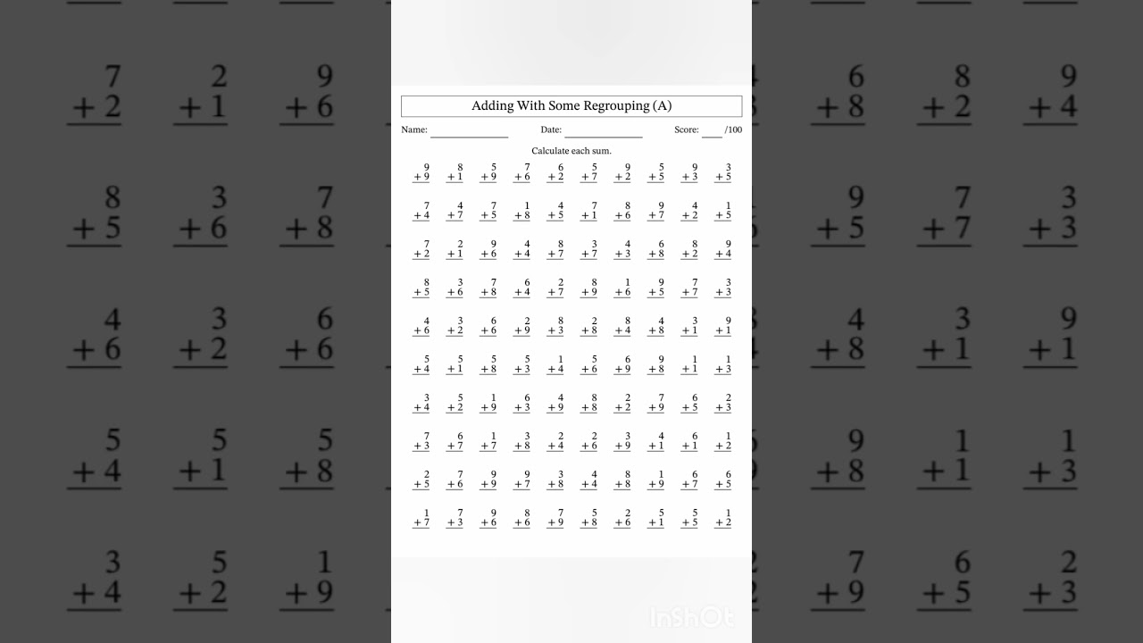 2 Master Addition in Just 2 Minutes! 🧮 Quick Math Drill for CBSE Students