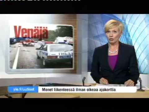 Uutiset: Venäjä liikenneonnettomuuksien kasvu