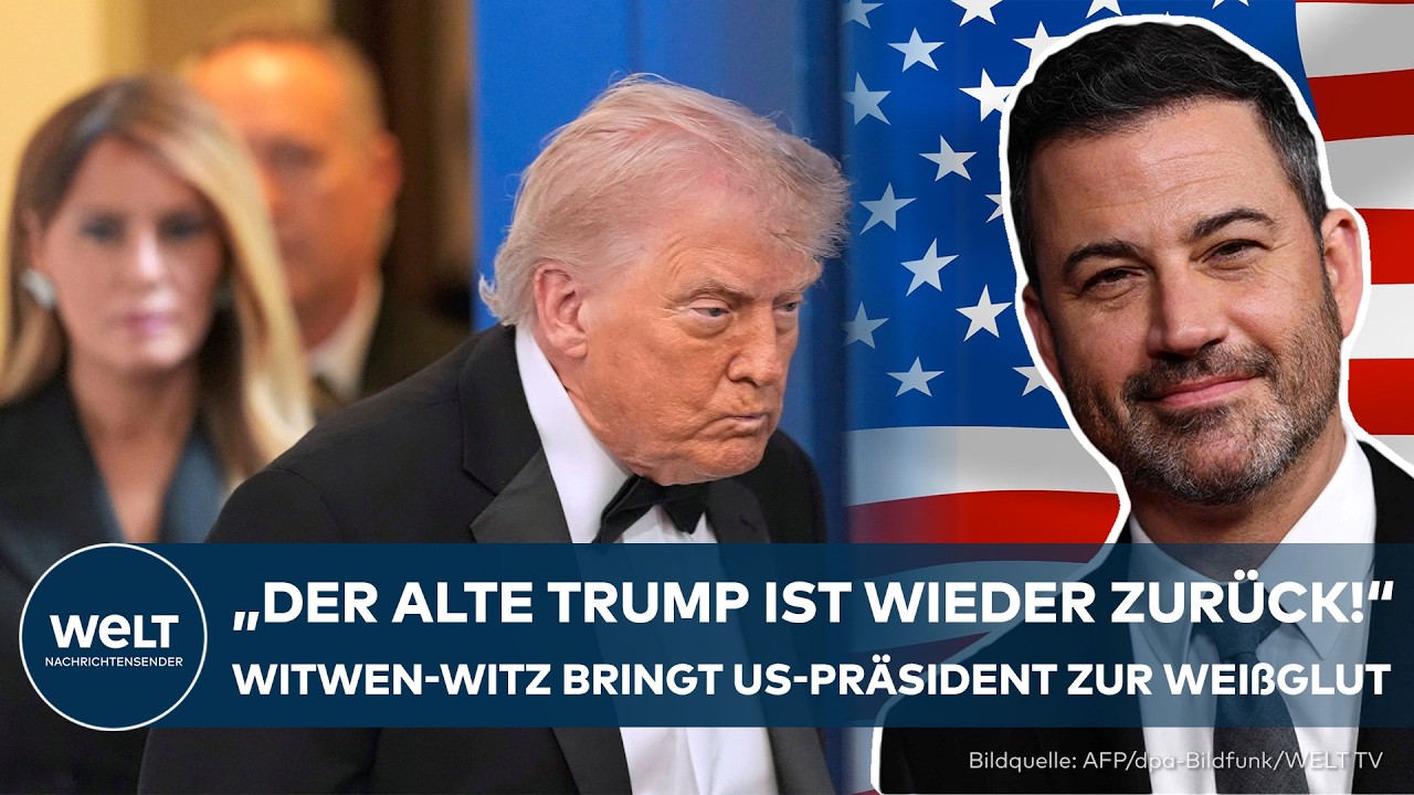 Trump kritisiert Kimmel nach Witwen-Witz 😠