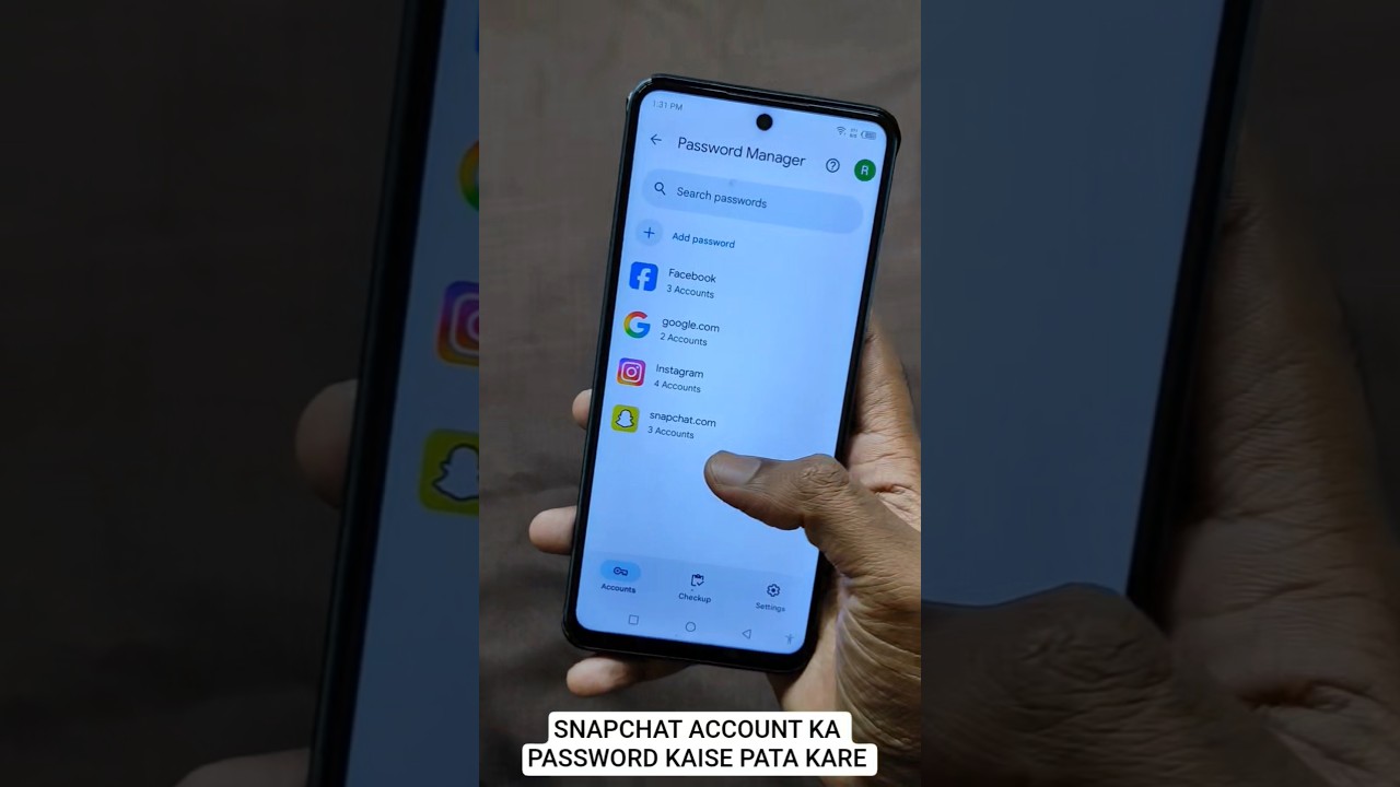 SNAPCHAT ACCOUNT KA PASSWORD KAISE PATA KARE