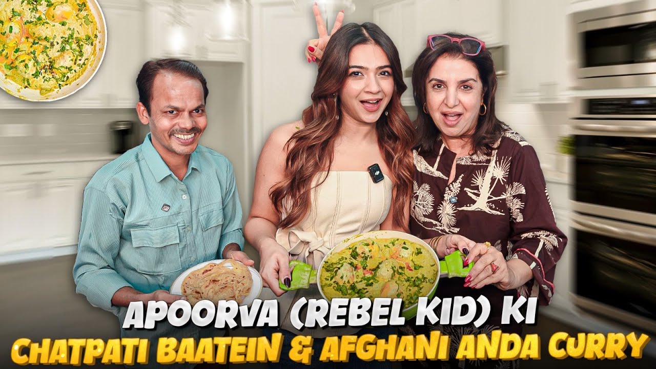 Apoorva (The Rebel Kid) Shares His Traitors Journey & Fun Stories + Delicious Afghani Egg Curry! 🍳
