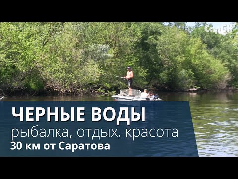 Саратов. Отдых и рыбалка в протоках заказника “Черные воды”
