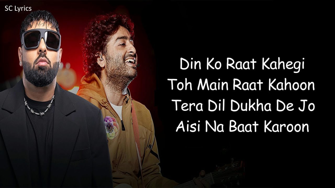 Soulmate (Lyrics) - Arijit Singh & Badshah 🎶