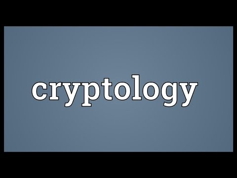 Cryptology Meaning