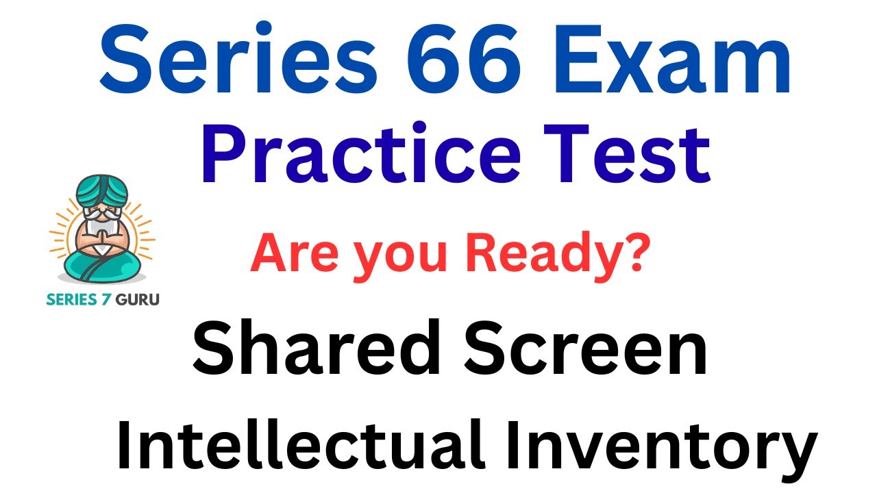 Series 66 Exam STC Shared Screen Practice Test
