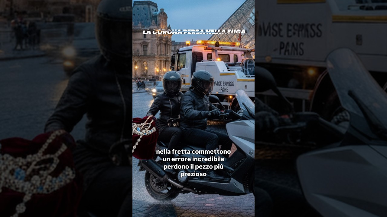 Furto al Louvre: i ladri scordano un pezzo fondamentale 🖼️