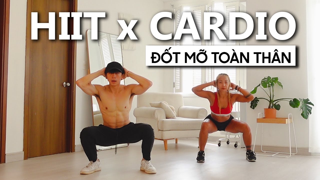 10 Phút HIIT Cardio Hiệu Quả Tại Nhà 🔥 Giảm Mỡ Toàn Thân Nhanh Chóng