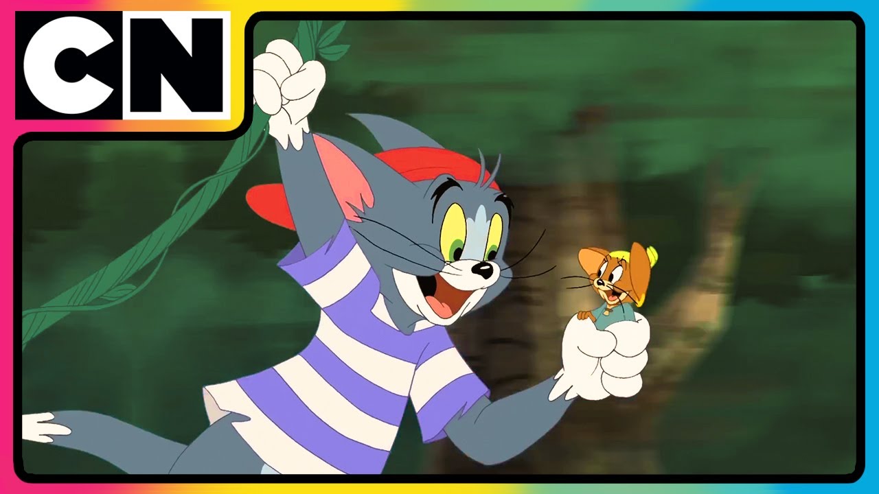 Tom & Jerry in Jungle Trouble 🐒 | Epic Cat and Mouse Adventure for Kids