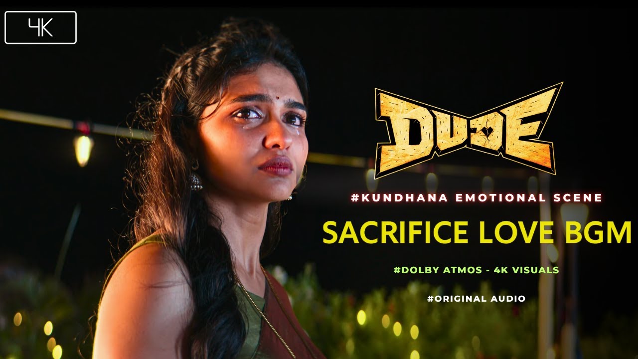 Dude - Sacrifice Love BGM | Emotional 4K Audio 🎶