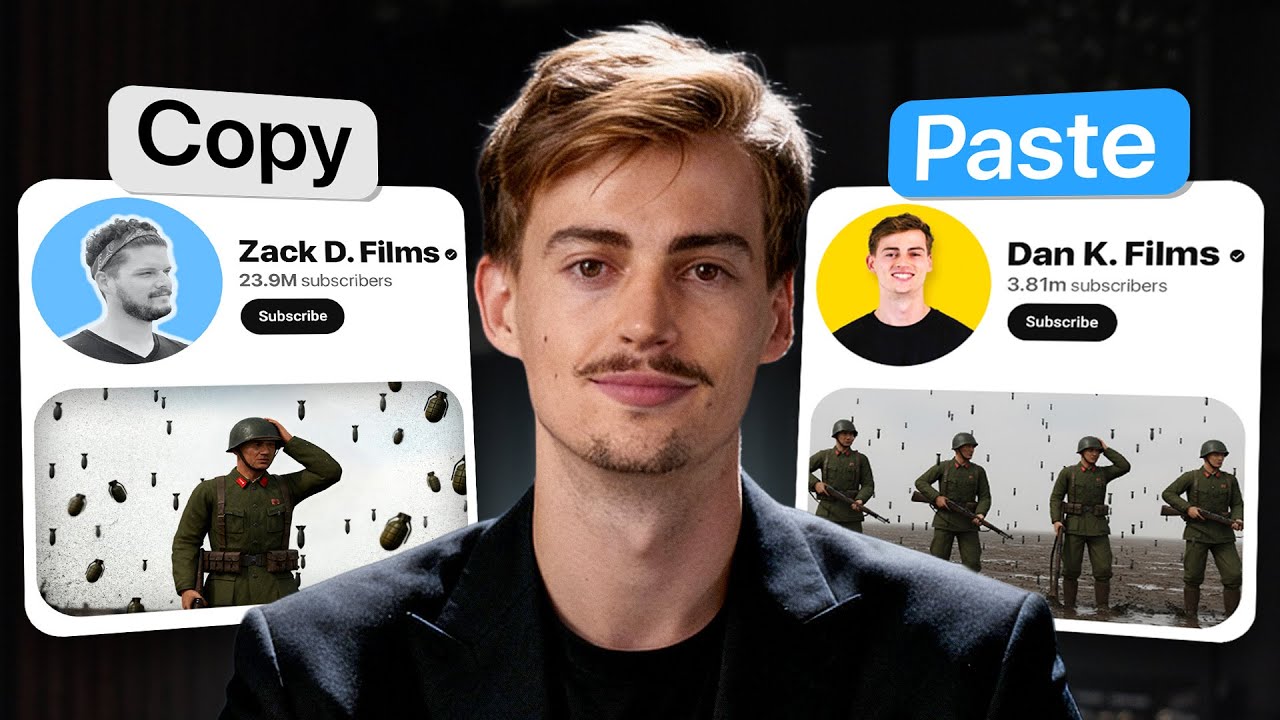 Copied Zack D Films with AI 3D Tools 🎥