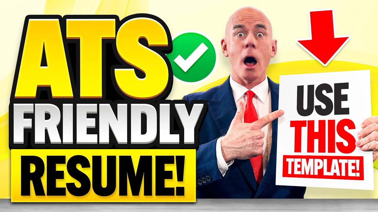 ATS-FRIENDLY RESUME & CV! (How to WRITE an ATS-FRIENDLY RESUME or CV THAT WILL GET YOU HIRED!)