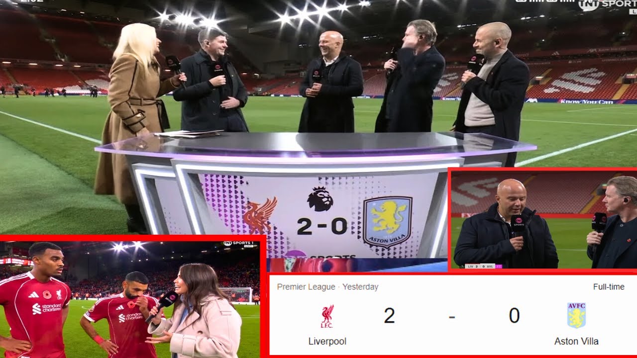 Liverpool 2-0 Aston Villa: Post-Match Highlights ⚽