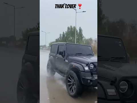 Thar Lover | Black Lover #automobile #tharloverthar #thar #modified #scorpio #car