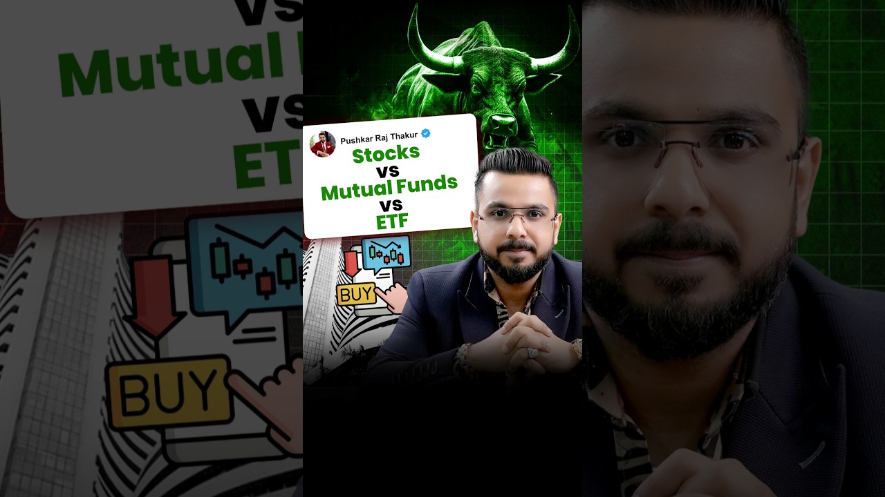 Stocks vs Mutual Funds vs ETFs: Investment Basics 📈