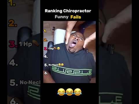 The funniest chiropractor failsππ#shorts #funny #chiropractor #fails