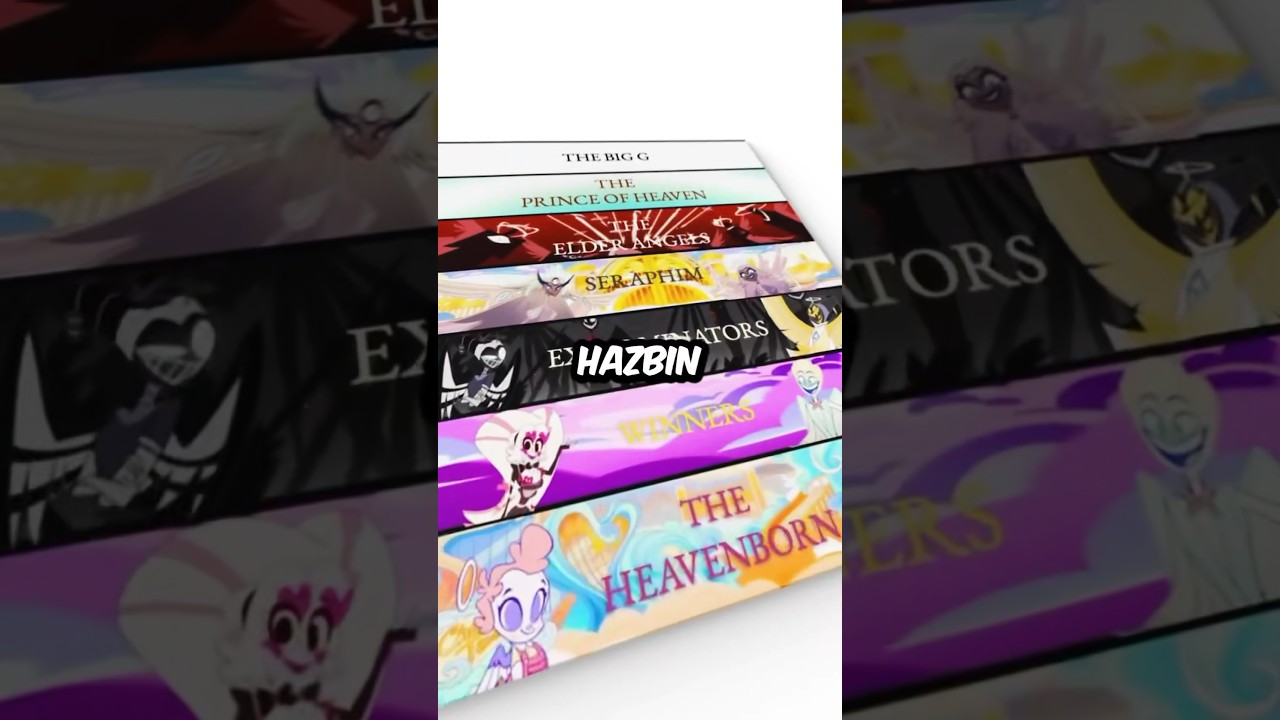 Heaven's Hierarchy in Hazbin Hotel 🌟