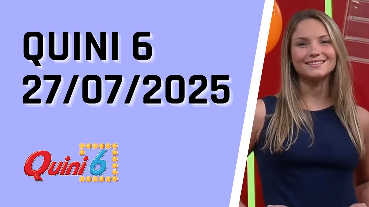 Quini 6 Resultados en Vivo 27/07/2025 🎱