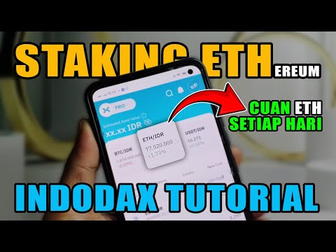 Cara Staking ETH / Ethereum di INDODAX | BKD tutorials Indodax Untuk Pemula