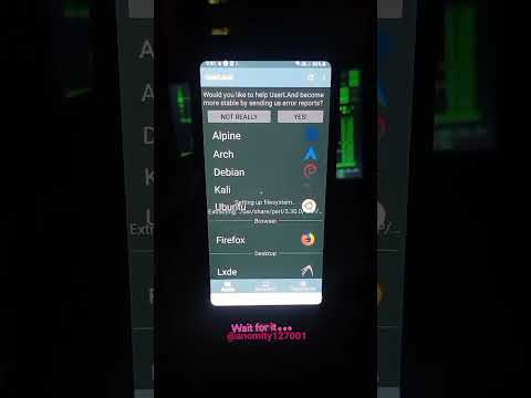 Kali Linux in Android Without Root Checkout The post uploaded before this ! To know steps and ap