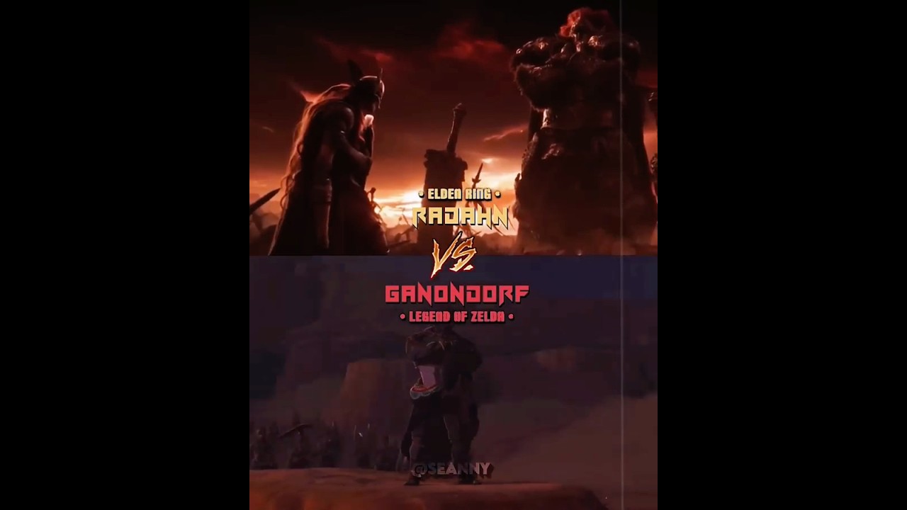 Radahn vs Ganondorf: Elden Ring & Zelda Battle ⚔️