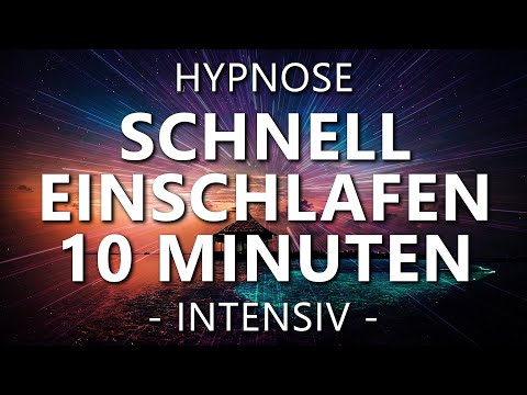 Schnell Einschlafen! Hypnose zum schnell Einschlafen & für tiefen Schlaf (Sehr starke Hypnose)