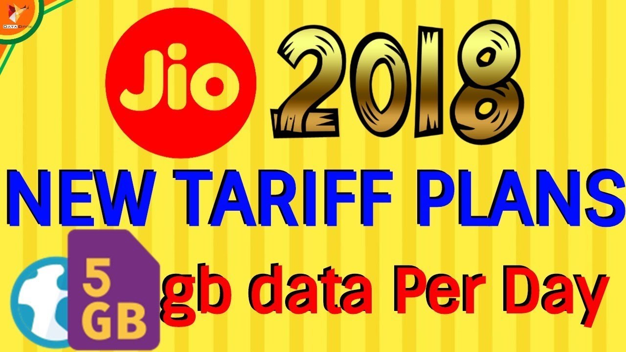 Jio Happy New Year Offer 2018 | 5GB Data Per Day | Data Dock